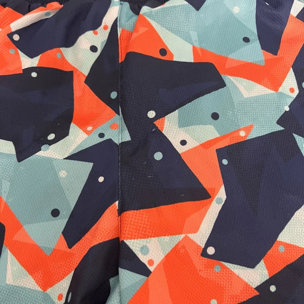 Place Sport Boys Navy Orange Unbeatable Activewear Shirt and Shorts Set Size L - Picture 13 of 13